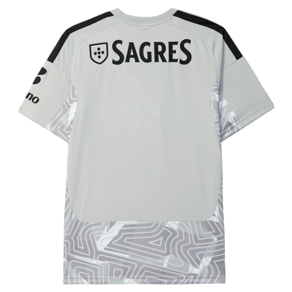 Günstige SL Benfica Torwart Herrentrikot 2026/27 Kurzarm Graue