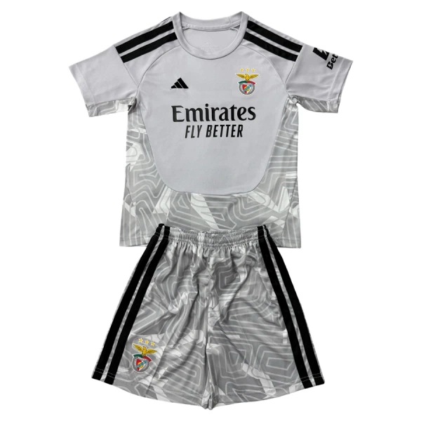 Günstige SL Benfica Torwart Kindertrikot 2026/27 Kurzarm Graue Günstige SL Benfica Torwart Kindertrikot 2026/27 Kurzarm Graue
