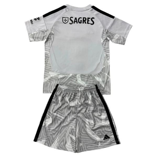 Günstige SL Benfica Torwart Kindertrikot 2026/27 Kurzarm Graue