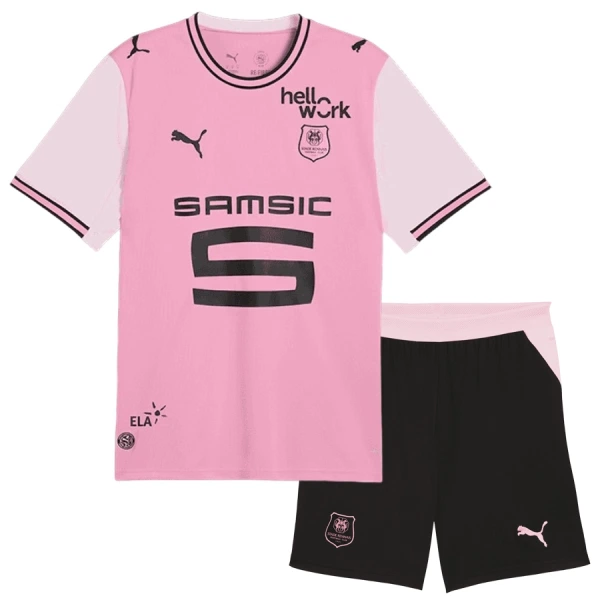 Günstige Stade Rennais Kindertrikot Ausweich 2026/27 Kurzarm Günstige Stade Rennais Kindertrikot Ausweich 2026/27 Kurzarm