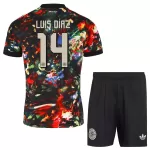 Günstige FC Bayern München Luis Diaz 14 Oktoberfest Kindertrikot 2026/27 Kurzarm