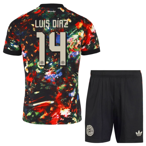 Günstige FC Bayern München Luis Diaz 14 Oktoberfest Kindertrikot 2026/27 Kurzarm Günstige FC Bayern München Luis Diaz 14 Oktoberfest Kindertrikot 2026/27 Kurzarm