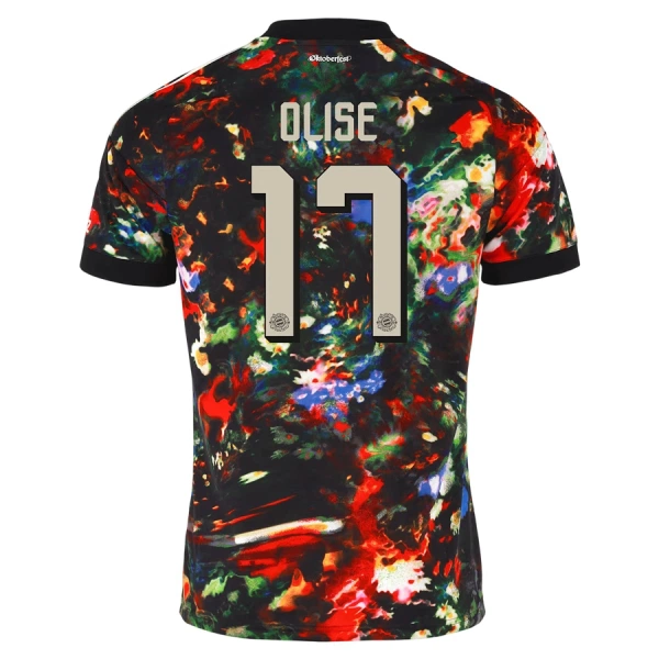 Günstige FC Bayern München Olise 17 Oktoberfest Kindertrikot 2026/27 Kurzarm