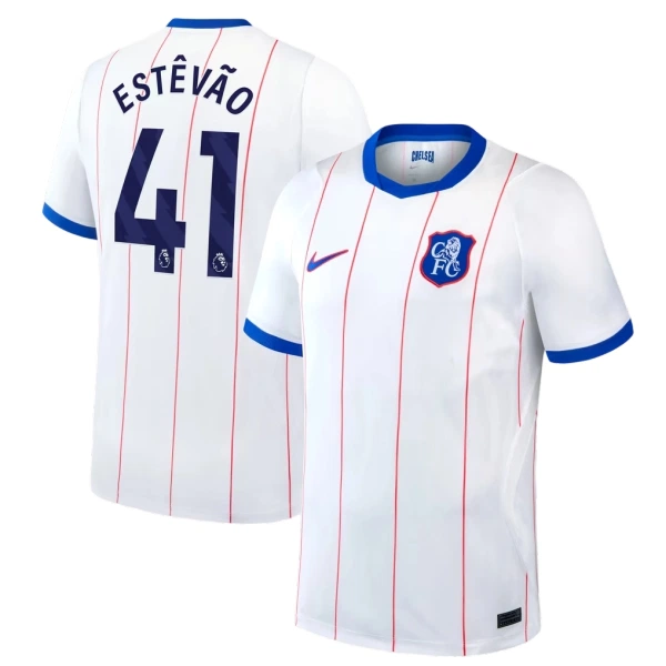 Günstige Chelsea Estevao 41 Herrentrikot Ausweich 2026/27 Kurzarm Günstige Chelsea Estevao 41 Herrentrikot Ausweich 2026/27 Kurzarm