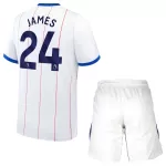 Günstige Chelsea James 24 Kindertrikot Ausweich 2026/27 Kurzarm