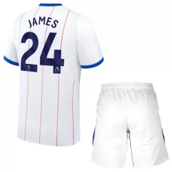 Günstige Chelsea James 24 Kindertrikot Ausweich 2026/27 Kurzarm Günstige Chelsea James 24 Kindertrikot Ausweich 2026/27 Kurzarm