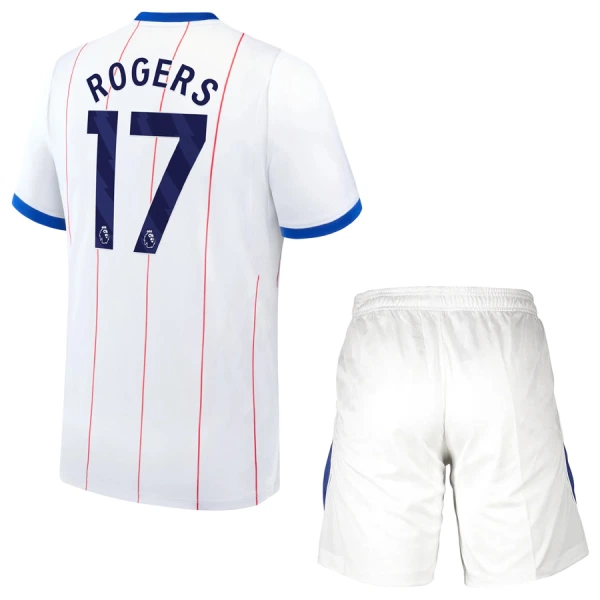 Günstige Chelsea Rogers 17 Kindertrikot Ausweich 2026/27 Kurzarm Günstige Chelsea Rogers 17 Kindertrikot Ausweich 2026/27 Kurzarm