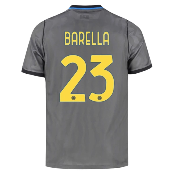 Günstige Inter Mailand Barella 23 Herrentrikot Ausweich 2026/27 Kurzarm Günstige Inter Mailand Barella 23 Herrentrikot Ausweich 2026/27 Kurzarm