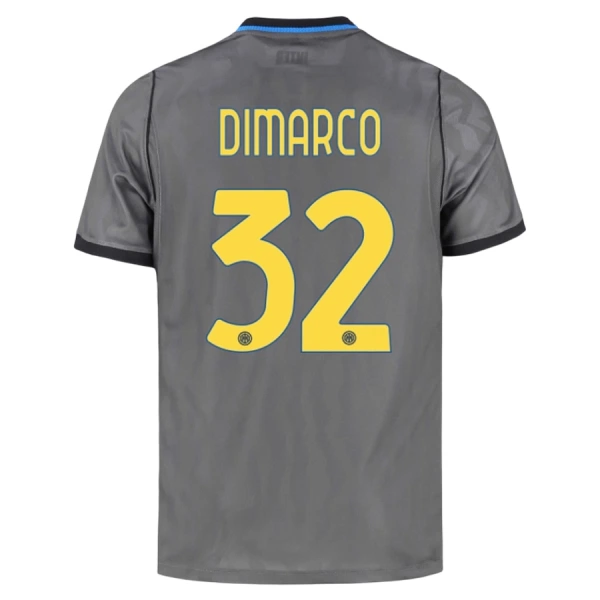 Günstige Inter Mailand Dimarco 32 Herrentrikot Ausweich 2026/27 Kurzarm Günstige Inter Mailand Dimarco 32 Herrentrikot Ausweich 2026/27 Kurzarm