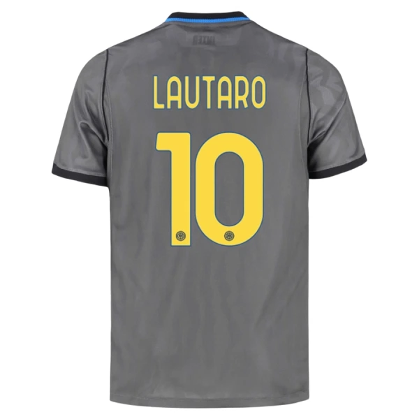 Günstige Inter Mailand Lautaro 10 Herrentrikot Ausweich 2026/27 Kurzarm Günstige Inter Mailand Lautaro 10 Herrentrikot Ausweich 2026/27 Kurzarm
