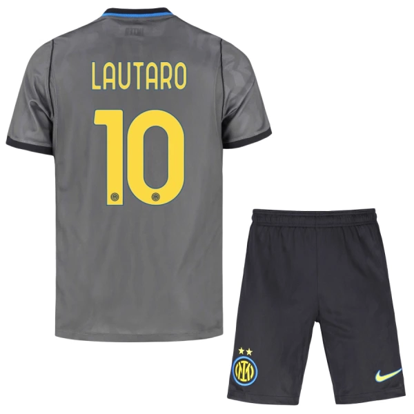 Günstige Inter Mailand Lautaro 10 Kindertrikot Ausweich 2026/27 Kurzarm Günstige Inter Mailand Lautaro 10 Kindertrikot Ausweich 2026/27 Kurzarm
