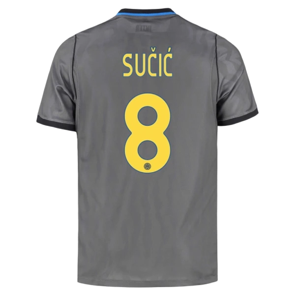 Günstige Inter Mailand Sucic 8 Herrentrikot Ausweich 2026/27 Kurzarm