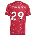 Günstige Liverpool B. Barcola 29 Herrentrikot Heim 2026/27 Kurzarm