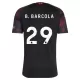 Günstige Liverpool B. Barcola 29 Kindertrikot Ausweich 2026/27 Kurzarm