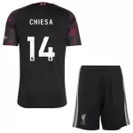 Günstige Liverpool Chiesa 14 Kindertrikot Ausweich 2026/27 Kurzarm