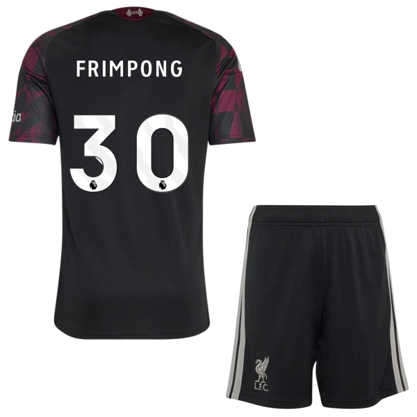 Günstige Liverpool Frimpong 30 Kindertrikot Ausweich 2026/27 Kurzarm Günstige Liverpool Frimpong 30 Kindertrikot Ausweich 2026/27 Kurzarm