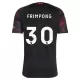 Günstige Liverpool Frimpong 30 Kindertrikot Ausweich 2026/27 Kurzarm
