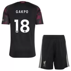 Günstige Liverpool Gakpo 18 Kindertrikot Ausweich 2026/27 Kurzarm Günstige Liverpool Gakpo 18 Kindertrikot Ausweich 2026/27 Kurzarm