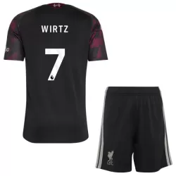 Günstige Liverpool Wirtz 7 Kindertrikot Ausweich 2026/27 Kurzarm Günstige Liverpool Wirtz 7 Kindertrikot Ausweich 2026/27 Kurzarm