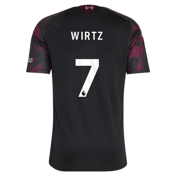 Günstige Liverpool Wirtz 7 Kindertrikot Ausweich 2026/27 Kurzarm