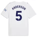 Günstige Manchester City Anderson 5 Herrentrikot Ausweich 2026/27 Kurzarm