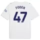 Günstige Manchester City Foden 47 Herrentrikot Ausweich 2026/27 Kurzarm