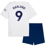 Günstige Manchester City Haaland 9 Kindertrikot Ausweich 2026/27 Kurzarm