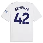 Günstige Manchester City Semenyo 42 Herrentrikot Ausweich 2026/27 Kurzarm