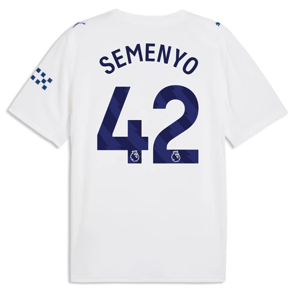 Günstige Manchester City Semenyo 42 Herrentrikot Ausweich 2026/27 Kurzarm Günstige Manchester City Semenyo 42 Herrentrikot Ausweich 2026/27 Kurzarm