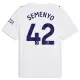 Günstige Manchester City Semenyo 42 Herrentrikot Ausweich 2026/27 Kurzarm Günstige Manchester City Semenyo 42 Herrentrikot Ausweich 2026/27 Kurzarm